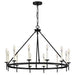 Hinkley 47476 Copley 12-lt 36" LED Chandelier - Black