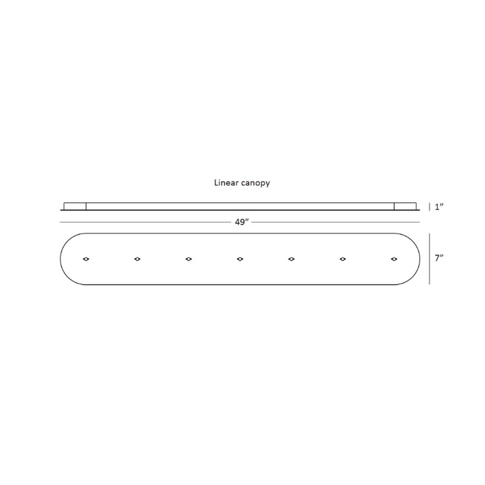 Koncept CMP-L5-S-06 Combi LED Pendant, Metal Plate