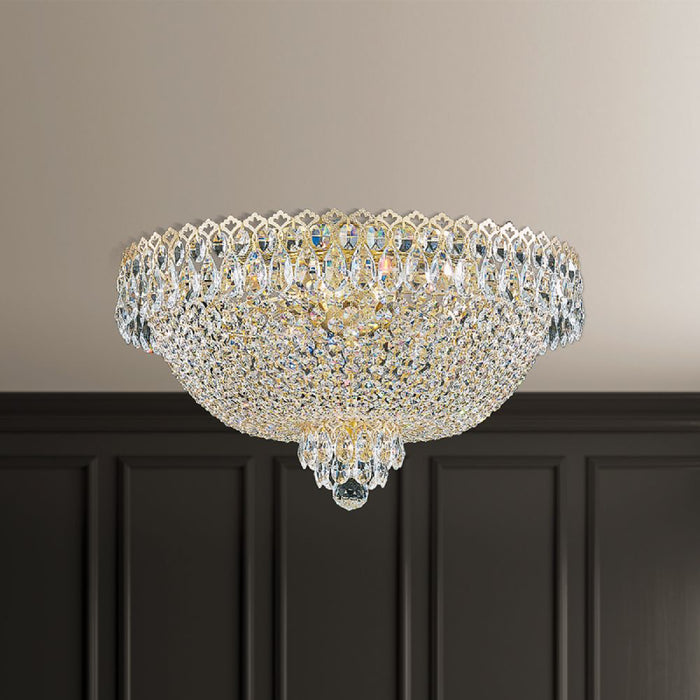 Schonbek 2618 Camelot 6-lt 20" Flush Mount