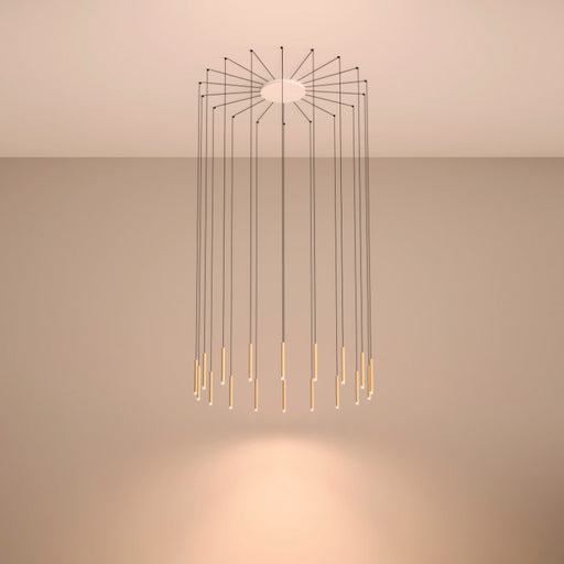 Bover Candle 18-lt 17" LED Pendant
