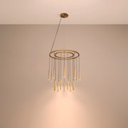 Bover Candle 18-lt 40" LED Chandelier