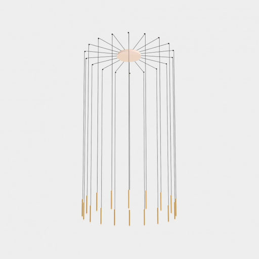 Bover Candle 18-lt 17" LED Pendant