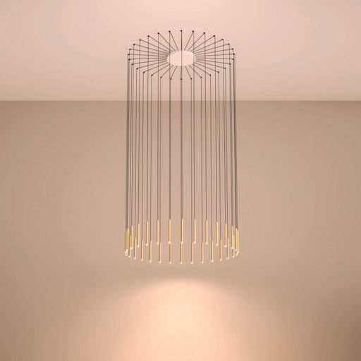 Bover Candle 30-lt 17" LED Pendant
