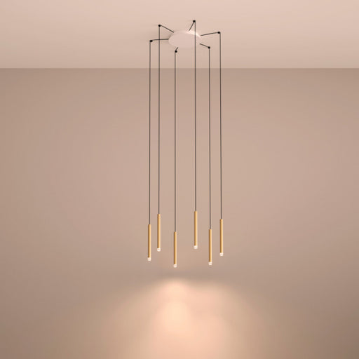Bover Candle 6-lt 12" LED Pendant