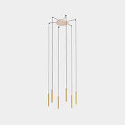 Bover Candle 6-lt 12" LED Pendant