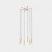 Bover Candle 6-lt 12" LED Pendant