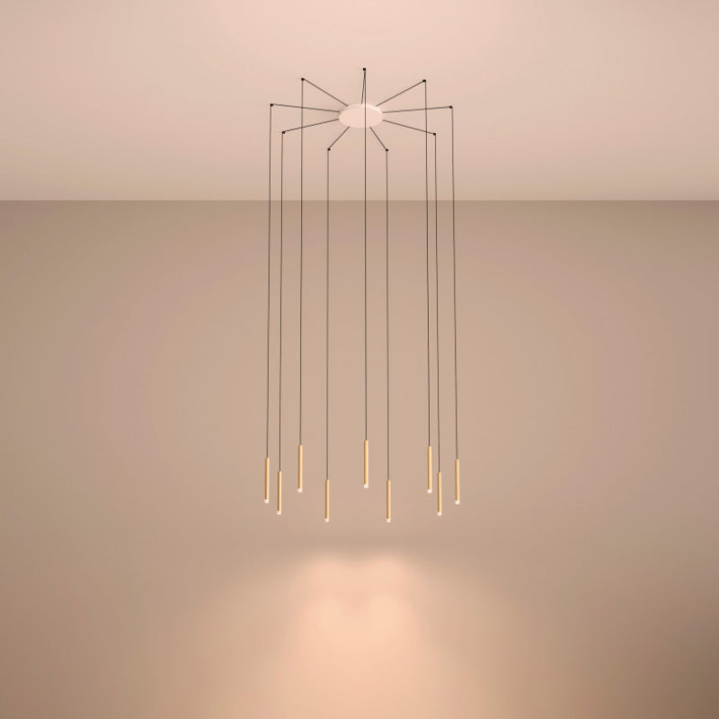 Bover Candle 9-lt 13" LED Pendant
