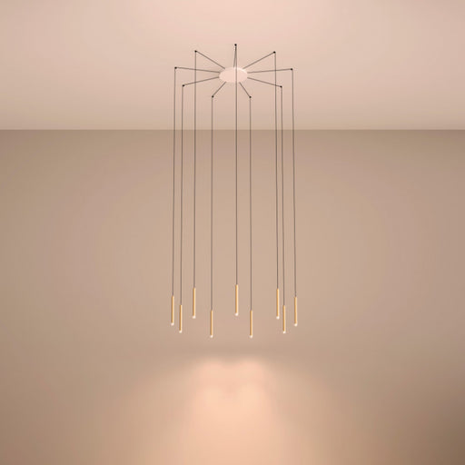 Bover Candle 9-lt 13" LED Pendant