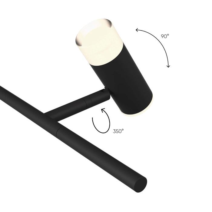 Dals CAPD72-CC Quartet 4-lt 72" LED Pendant