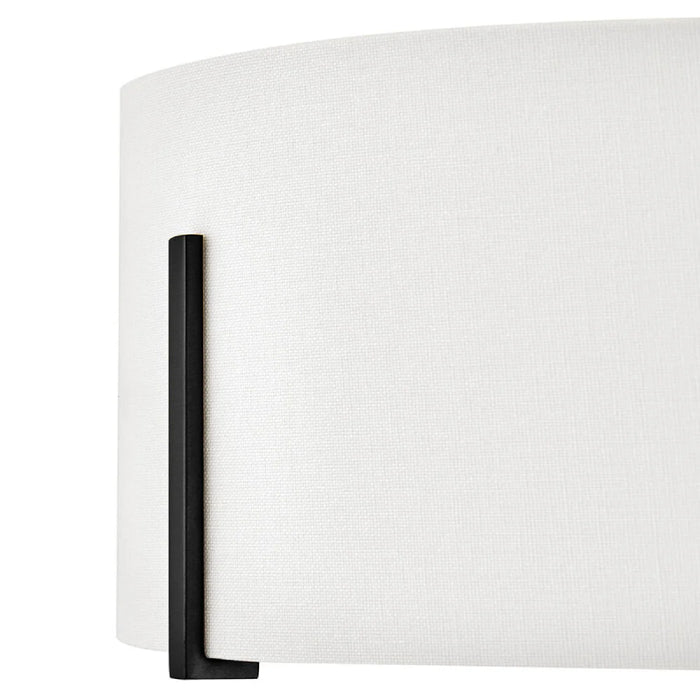 Hinkley 47571 Halle 3-lt 15" LED Semi-Flush Mount - Black