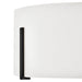 Hinkley 47571 Halle 3-lt 15" LED Semi-Flush Mount - Black