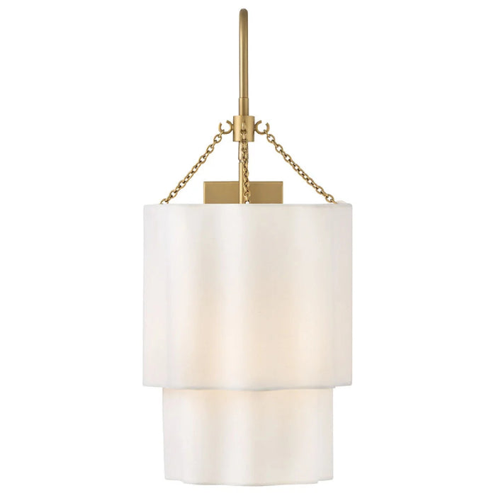 Hinkley 47730 Gwen 1-lt 26" Tall LED Wall Sconce - Lacquered Brass