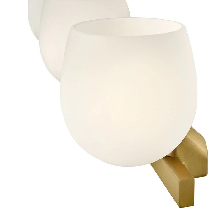 Hinkley 57023 Mae 3-lt 24" LED Vanity - Lacquered Brass