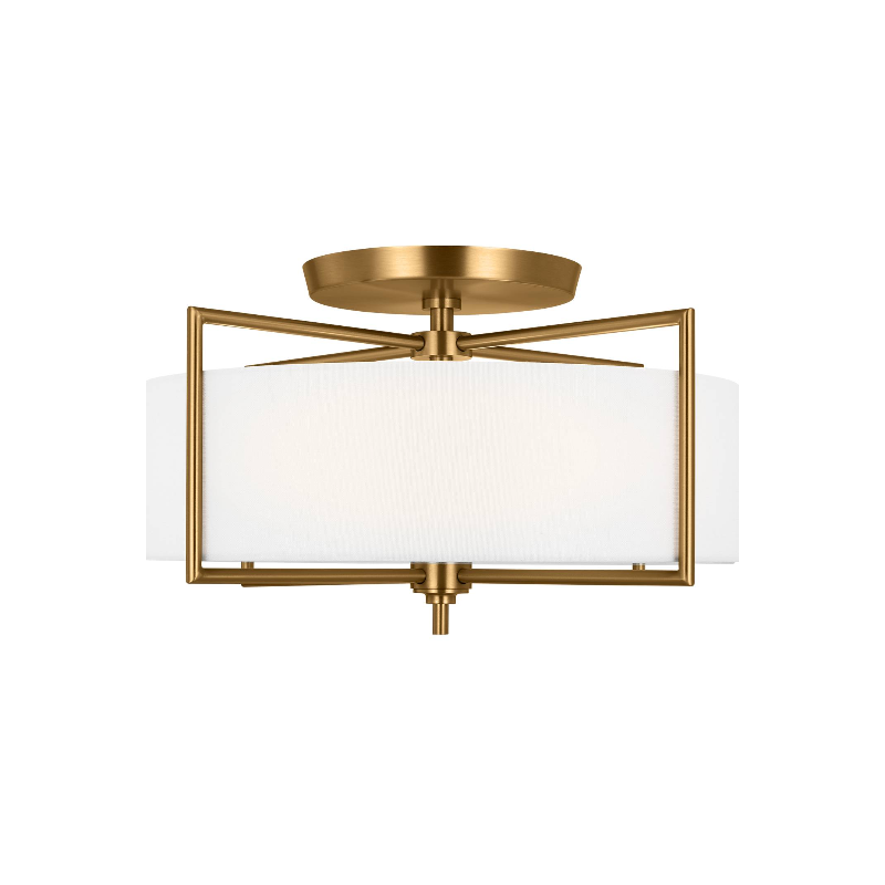 Visual Comfort CF1113 Perno 3-lt 20" Semi-Flush Mount