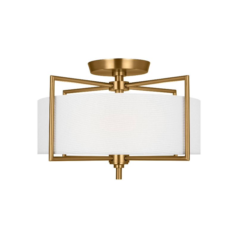 Visual Comfort CF1122 Perno 2-lt 15" Semi-Flush Mount