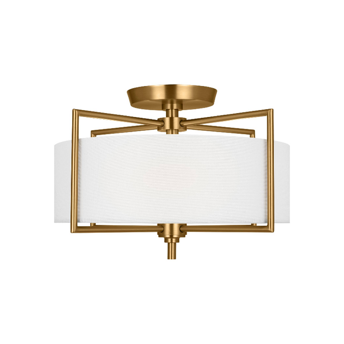 Visual Comfort CF1122 Perno 2-lt 15" Semi-Flush Mount
