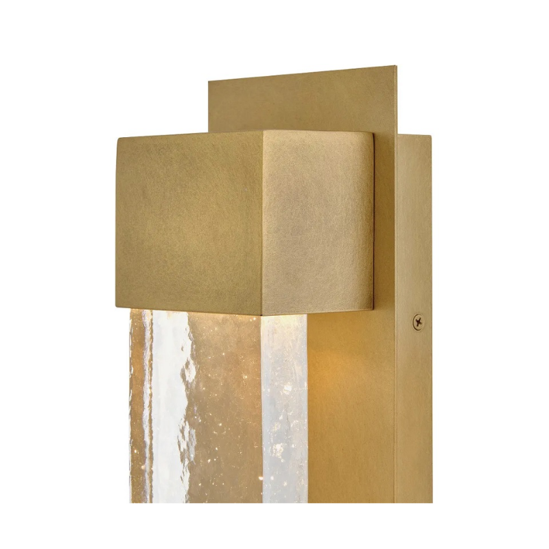 Hinkley 10594 Rune 1-lt 20" Tall LED Outdoor Wall Mount - Heritage Brass