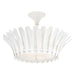 Hinkley 47693 Reina 3-lt 20" LED Semi-Flush Mount - Textured Plaster