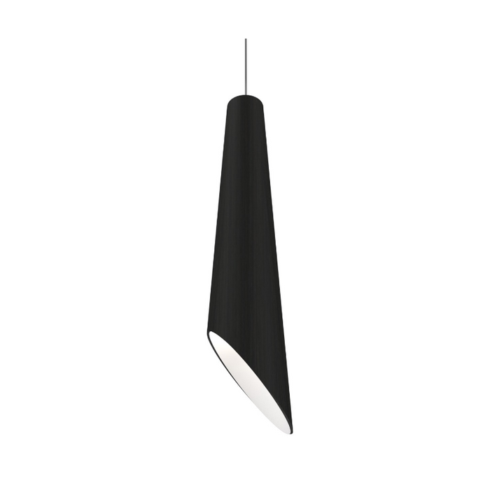 Accord 1277 Conical 1-lt 6" LED Pendant - Charcoal