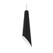 Accord 1277 Conical 1-lt 6" LED Pendant - Charcoal