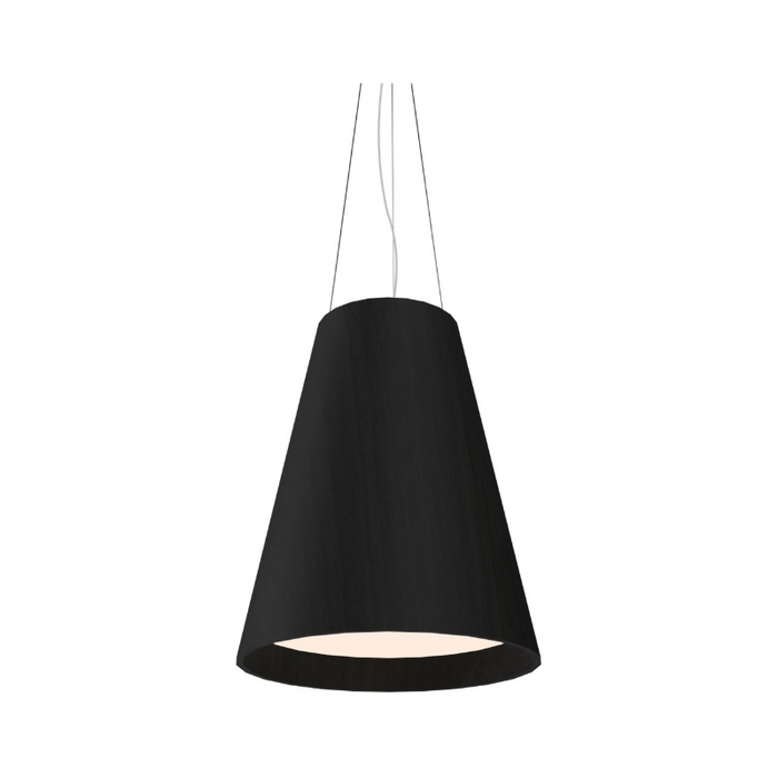 Accord 1146 Conical 1-lt 20" LED Pendant - Charcoal