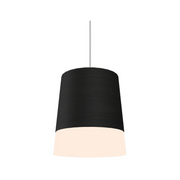 Accord 1100 Conical 1-lt 6" LED Pendant, E26 Base - Charcoal