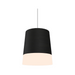 Accord 1100 Conical 1-lt 6" LED Pendant, E26 Base - Charcoal