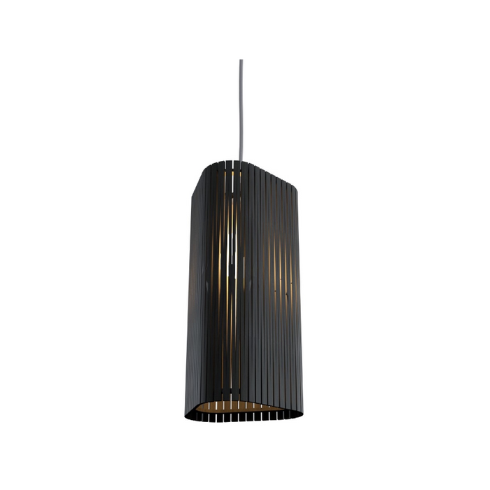 Accord 1482 Living Hinges 1-lt 6" LED Pendant - Charcoal