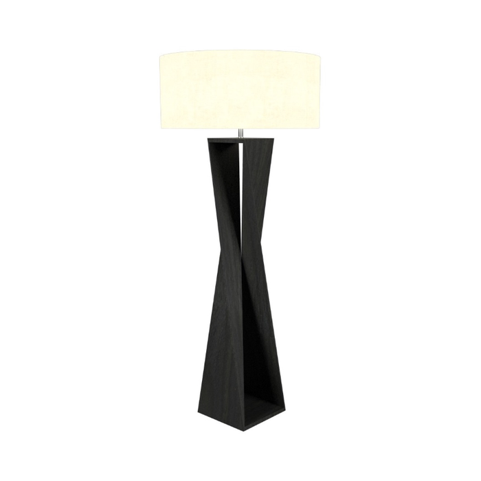 Accord 3029 Spin 1-lt 65" Tall LED Floor Lamp - Charcoal
