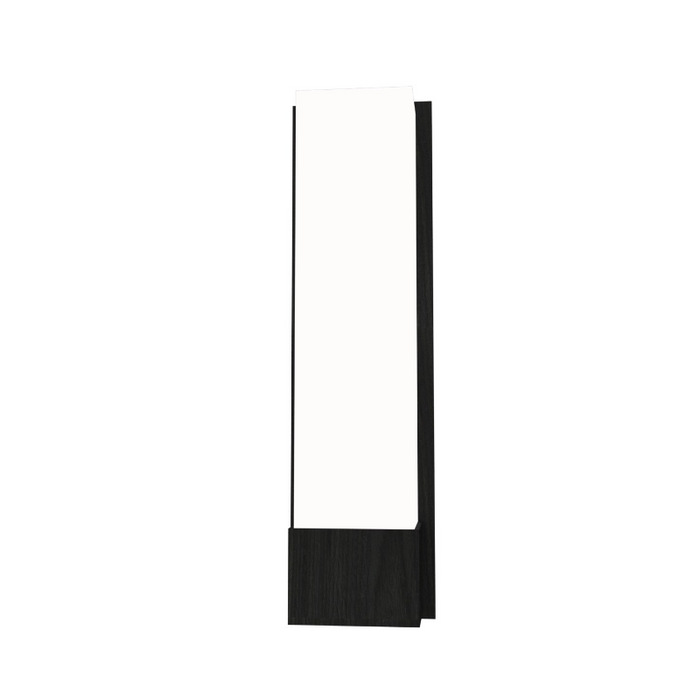 Accord 465 Clean 2-lt 19" Tall LED Wall Light, E26 Base - Charcoal