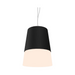 Accord 264 Conical 1-lt 11" LED Pendant - Charcoal