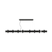 Accord 1502 Flow 16-lt 71" LED Pendant - Charcoal