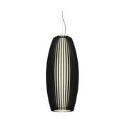 Accord 1139 Stecche di Legno 1-lt 12" LED Pendant - Charcoal