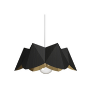 Accord 1281 Physalis 1-lt 26" LED Pendant - Charcoal