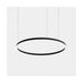 Bover Circular S/90/H 1-lt 36" LED Pendant, Downward Light-Black