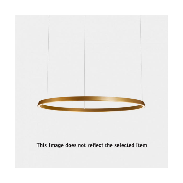 Bover Circular S/90/H 1-lt 36" LED Pendant, Outward Light