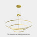 Bover Circular S/3L 3-lt 119" LED Pendant, Downward Light