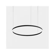 Bover Circular S/120/H 1-lt 48" LED Pendant, Downward Light-Black