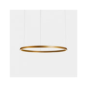 Bover Circular S/120/H 1-lt 48" LED Pendant, Downward Light-Gold