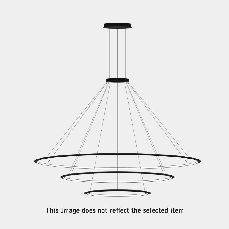 Bover Circular S/3L 3-lt 48" LED Pendant, Inward Light