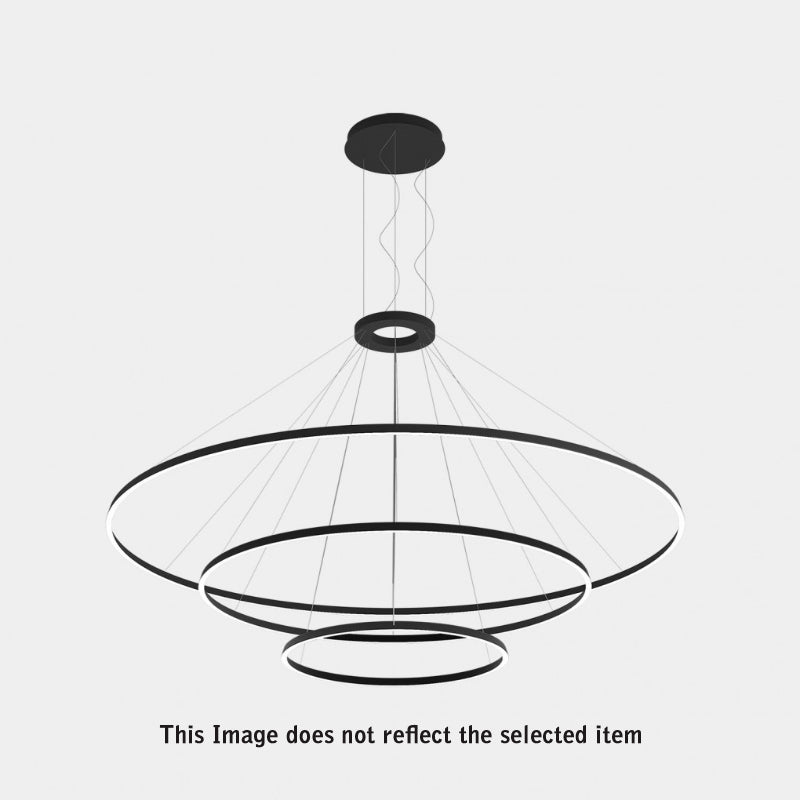 Bover Circular S/3L 3-lt 48" LED Pendant, Downward Light