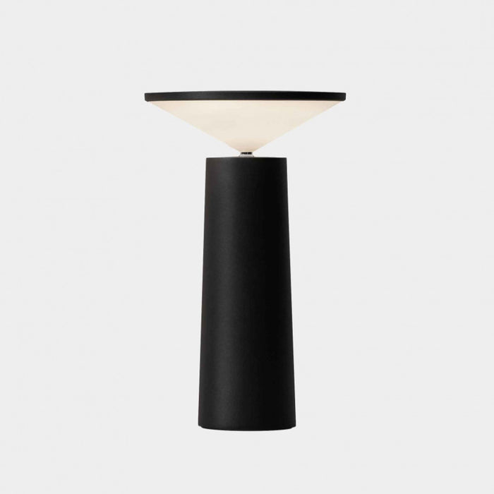 Bover Cocktail 1-lt 9" Tall LED Table Lamp-Matte Black