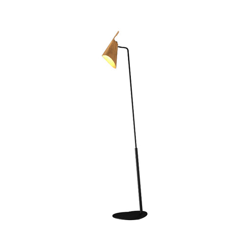 Accord 3041 Balance 1-lt 73" Tall LED Floor Lamp-Louro Freijo