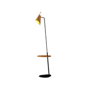 Accord 3042 Balance 1-lt 73" Tall LED Floor Lamp-Teak