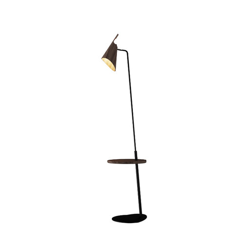 Accord 3042 Balance 1-lt 73" Tall LED Floor Lamp-American Walnut