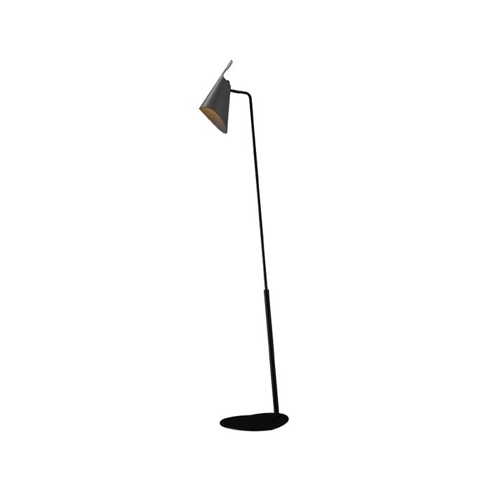 Accord 3041 Balance 1-lt 73" Tall LED Floor Lamp-Charcoal