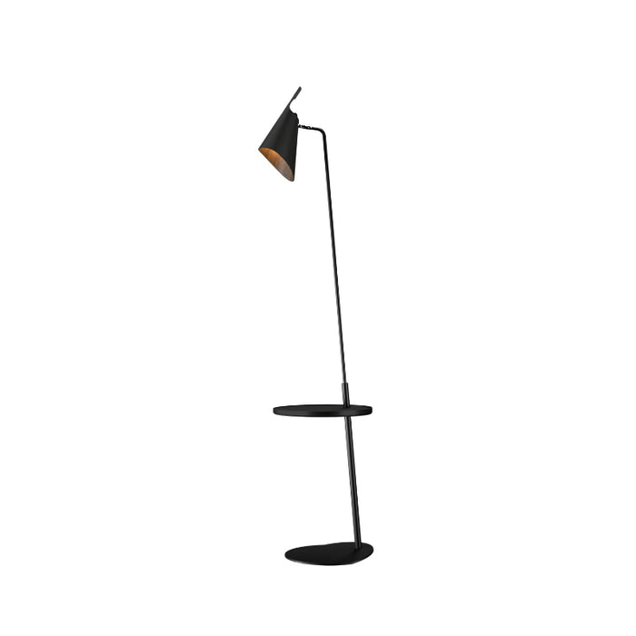 Accord 3042 Balance 1-lt 73" Tall LED Floor Lamp-Charcoal