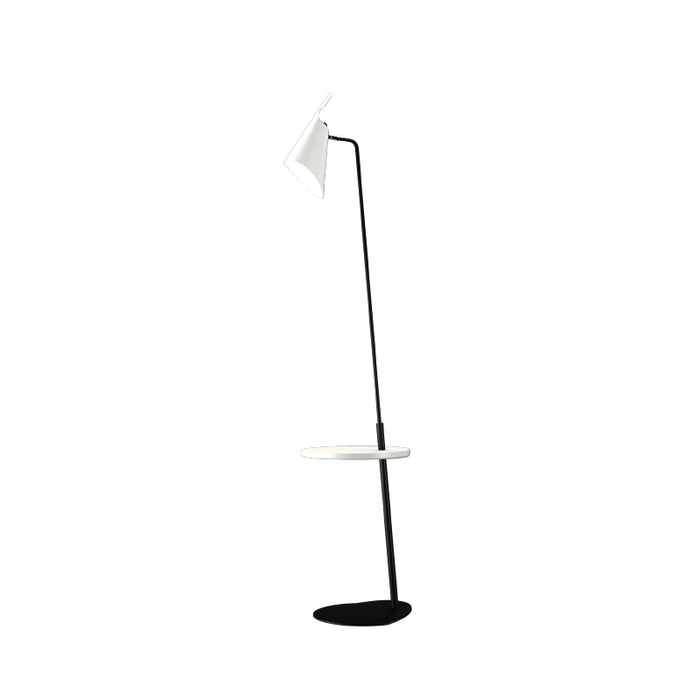 Accord 3042 Balance 1-lt 73" Tall LED Floor Lamp-Organic White