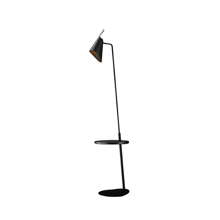 Accord 3042 Balance 1-lt 73" Tall LED Floor Lamp-Organic lead Grey