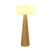 Accord 3004 Conical 1-lt 63" Tall LED Floor Lamp-Louro Freijo